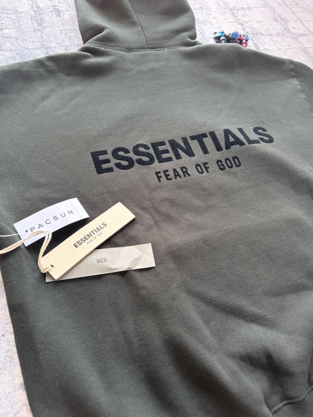 Fear of God: Essentials Hoodie (ss22) - Picture 5 of 7